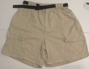 LL Bean Womens M Shorts Buzz Off Insect Shield Swim Camp Hike Active Beige